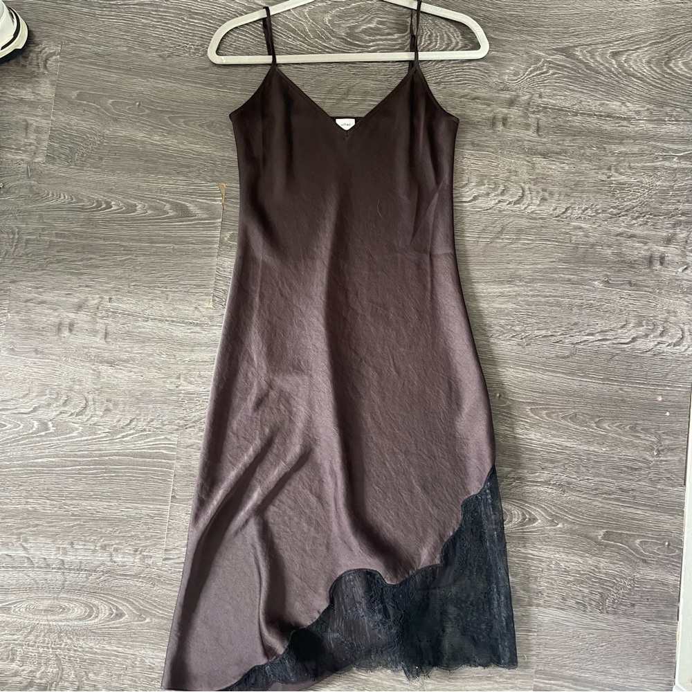 Aritzia Wilfred silk dress